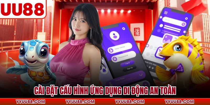 Cài đặt cấu hình ứng dụng di động an toàn