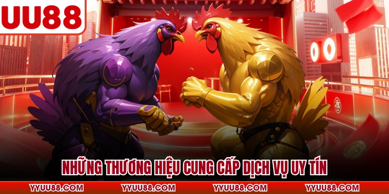 Những thương hiệu cung cấp dịch vụ uy tín